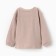 Long sleeve long, beige color, height 80