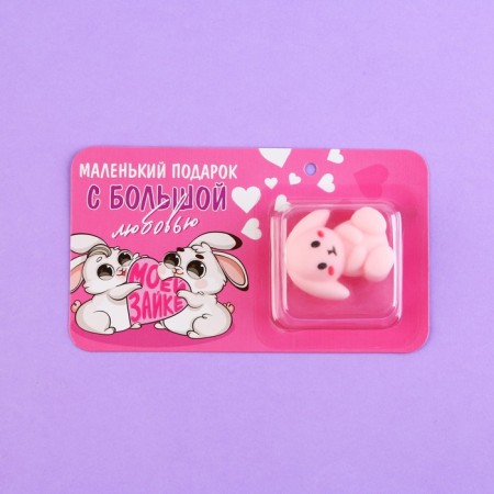 Anti-stress toy, rolksant "My hare", 3.7 x 5 cm-5