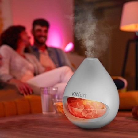 Salt lamp KitFort KT-2844, 20 W, 150 ml, cord 1.5 m-8