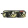The pencil case is soft, 1 compartment, quadro, 50 x 210 mm, Erich Krause, Missed ElePhant, Green 52243