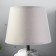 Kiana table lamp E14 40W gray-white 20x20x33cm Risalux