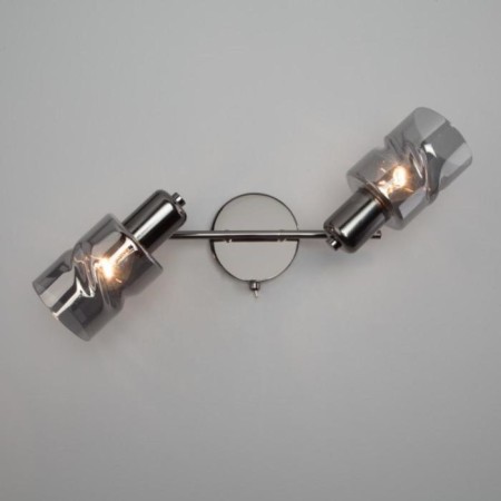 ANSA lamp, 2x40W E14, color black pearls-3
