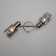ANSA lamp, 2x40W E14, color black pearls
