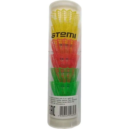 A set of oxes ATEMI BAV-8, Cork, Color, 6 pcs