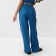 Women's trousers, free cut MIST MUSLIN size XS, col. blue
