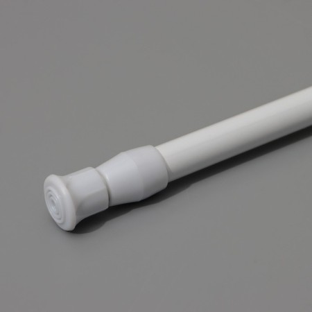 Universal cornice, sliding 40-70 cm, white color-8