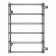 Water towel Terminus "Standard" P6, 400x600 mm, lateral connection, chromium