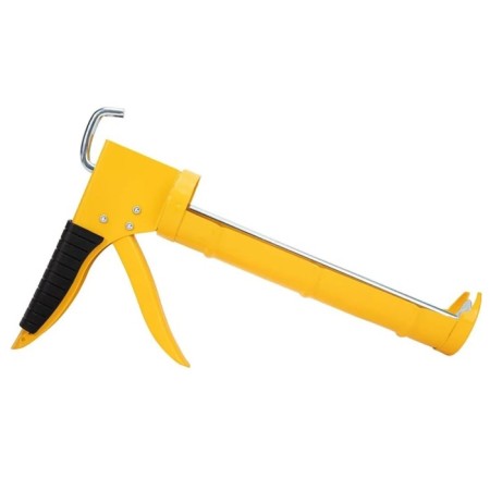Deli DL2350 98424 sealant pistol, half -closed, 360 °, steel case, 230 mm-8
