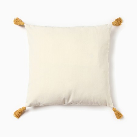 Pillowcase decorative Ethel Scandil 45x45 cm, yellow color, cotton-2