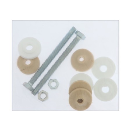 Reinforcement for flush tanks "RBM" AS-16.2, with a lateral flat bottom valve, Belaya button-3