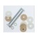 Reinforcement for flush tanks "RBM" AS-16.2, with a lateral flat bottom valve, Belaya button