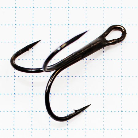 The hook KOI O’Haughnessy Treble, size 10 Int, BN color, tee, 5 pcs.