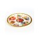 A disposable paper plate with embossing, 18 cm, Soyuzmultfilm