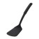 Spatula Culinary Regent Inox Punto Nero, without slots, 32x9 cm