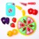 Game set "Tea Party", Minnie Mouse, cake and fruit on Velcro