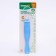 A spoon of a children's silicone for feeding, the color is blue