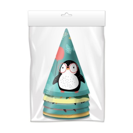 Paper cap "Happy Zoo", in a set of 6 pieces-1