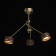 Causte "Chil-out" 3x5W LED gold 62x29x19cm
