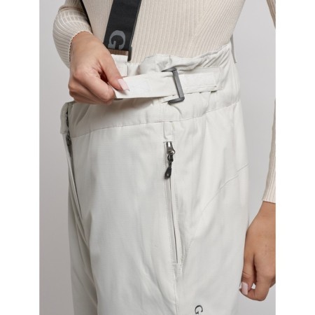 Semi -combinezone female ski insulated, size 46, white color-11