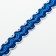 Braid white-blue-blue, width 1.2 cm, 50 m each