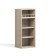 Acadity cabinet with shelf Angelica 400x300x920 Dub milk/ash