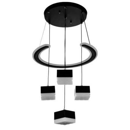 Lamp Bayerlux 1646/1wt LED 120W 3000-6000K Black 40x40x106 cm