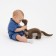Sandwheel is children's minku, blue color, height 74-80 cm