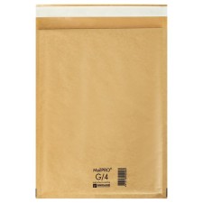 A set of craft converters with an air-pussy film 24x33 G/4, Kraft, 5pcs
