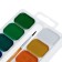 Watercolor beam "Classic", 18 colors, with a brush