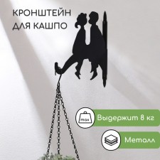 Kashpo bracket, 25 cm, “pair”, Greengo