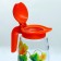 Set for Rosalia juice, art painting, 6 glasses, 1250/200 ml, mix