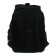 Youth backpack, 40 x 28 x 18 cm, ergonomic back, Stavia "machine", black