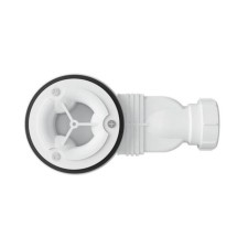 Siphon for shower pallet VST-4SQ/4SR, D = 90 mm, white