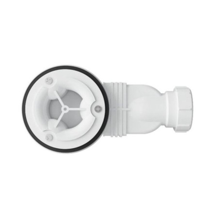 Siphon for shower pallet VST-4SQ/4SR, D = 90 mm, white