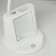 Table lamp with a mirror 91023/1 LED 5W USB AKB 3 mode Dimmer white 12x10.5x43 cm Risalux 473
