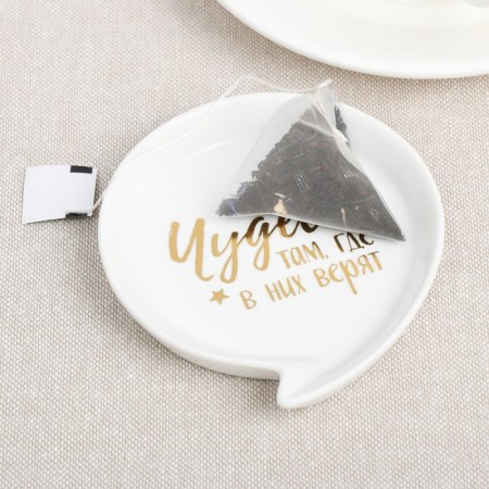 Top on a tea bag "Miracles"-1