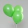 Latex ball 10 ", Makarun, set of 100 pcs., Direct-green color