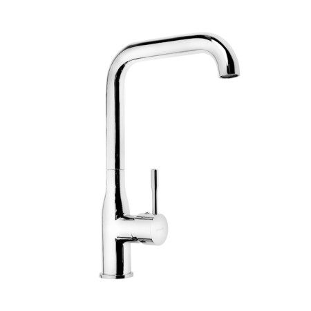 ACCOONA A4490-3 kitchen mixer, single-leaf, high spout, brass, chrome