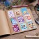 Stickers children's paper "Friends", 11 x 15.5 cm