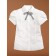 Blouse for girls, height 158 ​​cm, white color