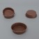 Muffin baking uniform, brown, 7.5 x 2.5 cm