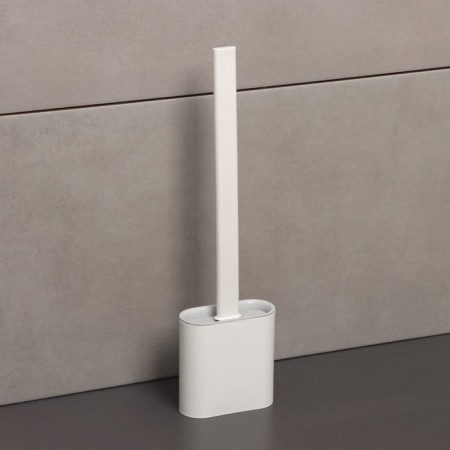 Silicon of the toilet Silicone Dilan “Lila”, 4.3 × 9.5 × 36 cm, white color-10