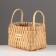 Set of wicker baskets, 26x17x15/21 cm, 21x12x12.5/18 cm, 2 pcs, sequoia