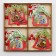 New Year! Set of suspensions in a wooden gift package, 12 pcs.