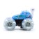 Radio-controlled car-controlled “Tricky” car, works on batteries, light, blue color