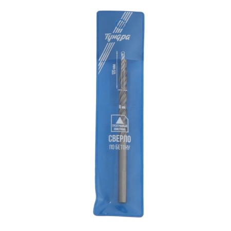 Tundra concrete drill, trihedral shank, 8 x 120 mm-2