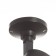 Lamp "Rum" GU10 10W black 8x18x14 cm