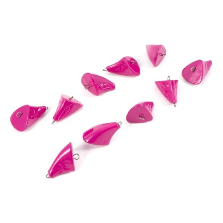 Cargo of a bullet exentric painted pissy Yaman 10 pcs., 36 g, purple-3