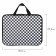 Lightning folder with handles Brauberg A4, 1 department, polyester, 20 mm, "Black and White", 272172