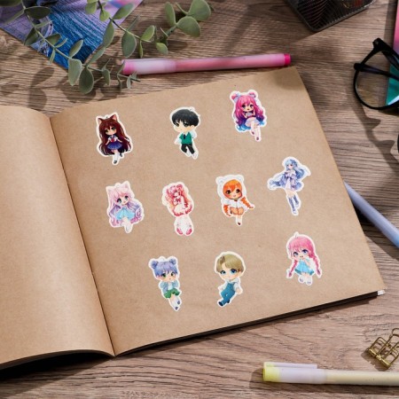 Set of stickers "Anime", 5 x 5 cm-4